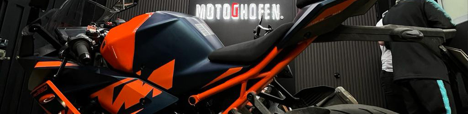 MOTOGHOFEN Imagen contiene una motocicleta KTM